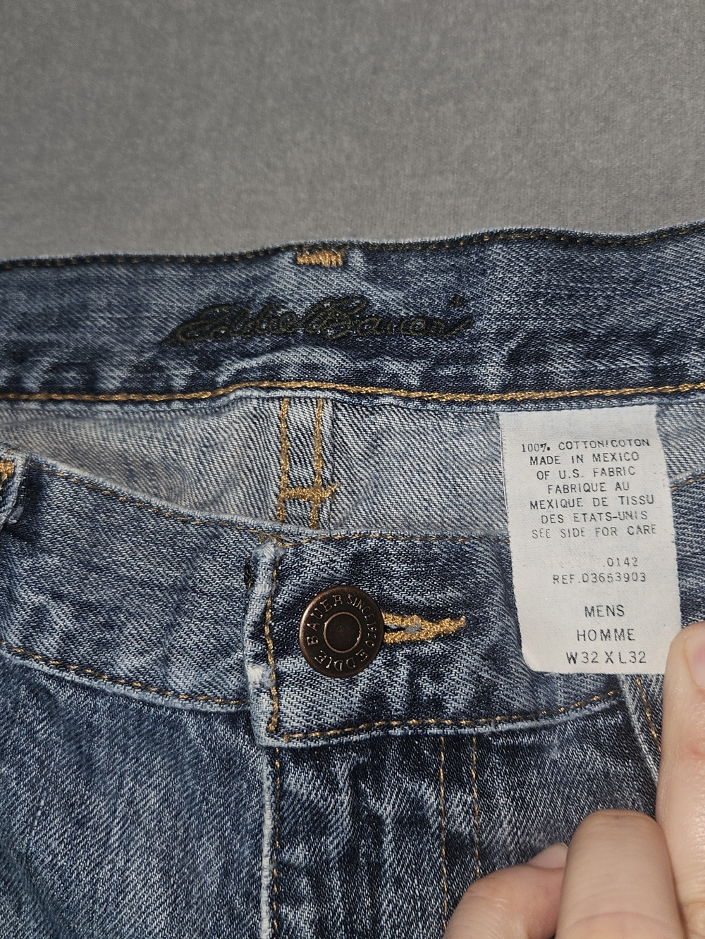Eddie Bauer Men's Blue Denim Jeans W32